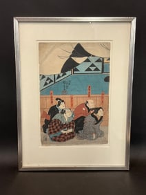 Utagawa Kuniyoshi Japanese Woodblock (1850-55)