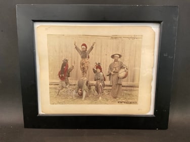 19th Century Japanese Colored Photograph