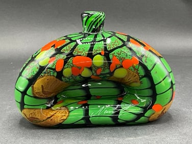 MCM Signed IFP Mushroom Vase