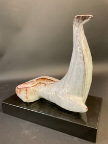 Mid Century Ceramic Pottery Bird Sculpture