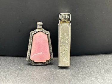 Vintage Sterling Silver Perfume Bottles