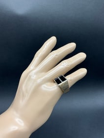 Men’s 10K Yellow Gold Onyx Ring