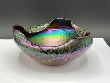 Loetz Art Glass Bowl