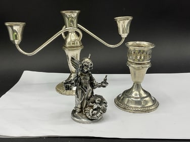 Three (3) Piece Weighted Sterling Group