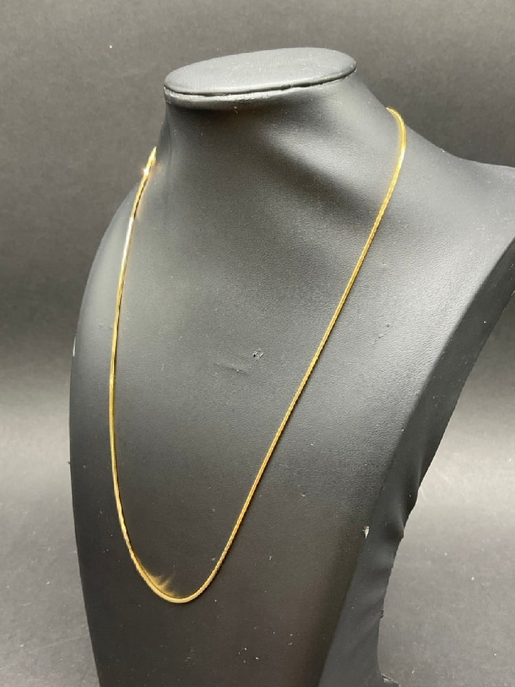 14K Yellow Gold Snake Chain Necklace (1 of 3)