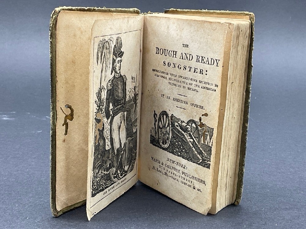 Rough and Ready Songster c.1848 U.S. Mexican War Songs (1 of 7)