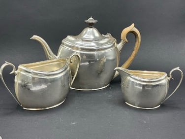 English Sterling Silver Teaset