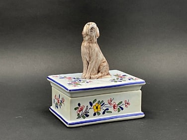 Geo Martel for Tiffany French Covered Box