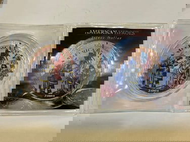 2001 American Silver Eagle “American Heroes