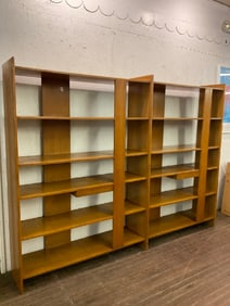 1950's MCM Wall Unit Book or Display Shelves