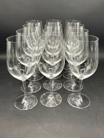 Set of (12) Riedel Wine Glasses