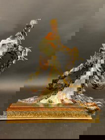 Erte Bronze Rigoletto "Erte at 95" Limited Bronze Sculpture