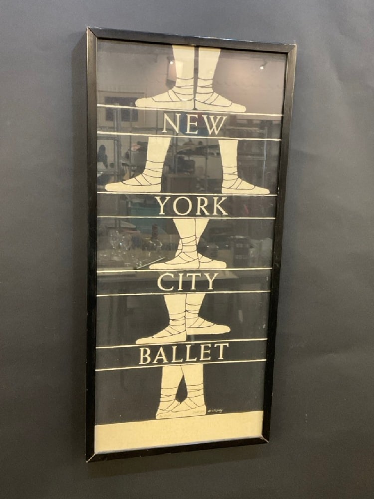 Edward Gorey Signed NYC Ballet Poster (1 of 3)