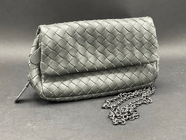 Bottega Veneta Small Flap Over Messenger Bag