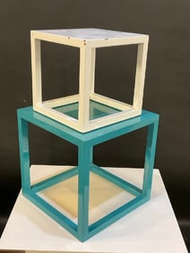 Two Jonathan Adler Nesting tables