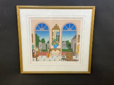 Thomas McKnight (American, b. 1941) Signed Serigraph