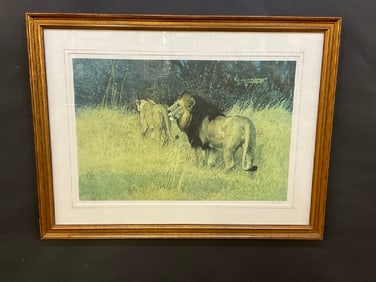 Bob Kuhn (1920-2007) Signed Lithograph Print