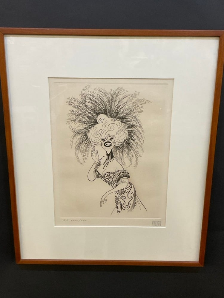 Al Hirschfeld (1903-2003) Carol Channing Hello Dolly Artist Proof (1 of 5)