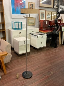 Vintage Kurt Versen Floor Lamp, Mid Century Modern