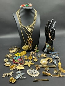 Estate Collection of Costume Jewelry