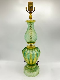 Vintage Murano Art Glass Table Lamp