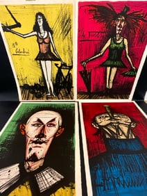 Bernard Buffet (French, 1928-1999) Four Works