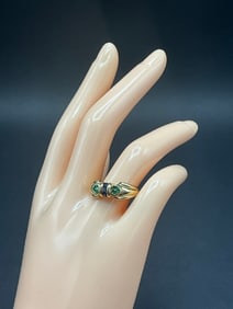 14K Lady's Ring with Stones