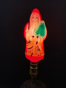 Belsnickle Kress 1920’s Santa Christmas Bulb