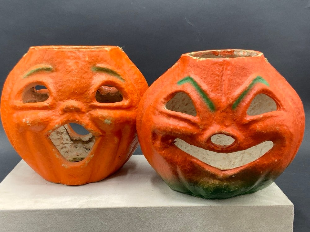 Vintage Papier Mache  Jack O Lanterns (1 of 5)