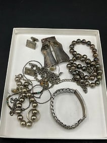 186.9 grams Sterling Silver Jewelry Group