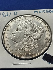 1921-D Morgan Silver Dollar