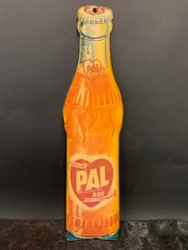 Vintage Cardboard Pal Ade Advertising Sign