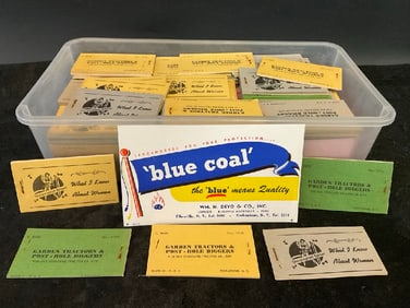 Vintage Advertising Note Pads & Business Cards