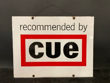 Cue Publishing Advertising Sign