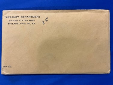 1959 Philadelphia Proof Set Sealed