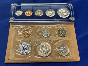 (2) 1958 Philadelphia Proof Sets