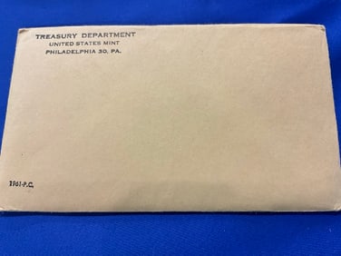 1961 Philadelphia Proof Set Sealed