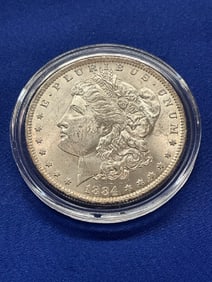 1884-O Morgan Silver Dollar