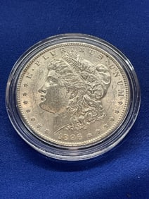1896-P Morgan Silver Dollar