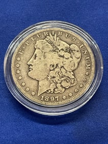 1897-S Morgan Silver Dollar