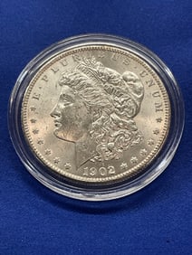 1902-O Morgan Silver Dollar