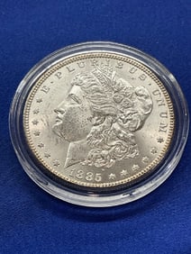 1885-P Morgan Silver Dollar
