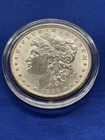 1896-P Morgan Silver Dollar