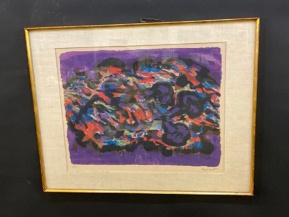 Alfred Manessier (French,1911-1993) Abstract 1960's (1 of 5)