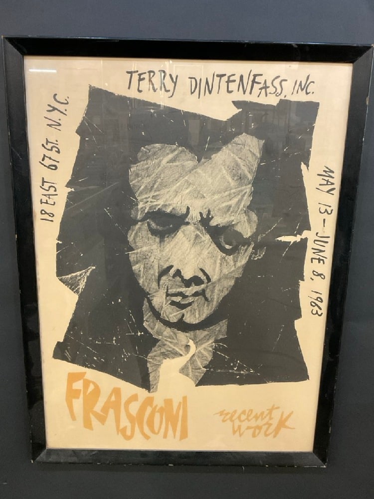 Antonio Frasconi 1919-2013 Terry Dintonvas NYC: Antonio Frasconi 1919-2013 Terry Dintonvas NYC.Dimensions : 28" X 21"