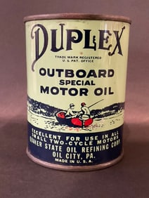 Duplex Outboard Special Motor Oil - Oil City, PA - 1/2 Pint