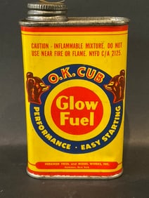 O.K Cub Glow Fuel - Herkimer, NY - 1/2 Pint
