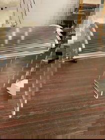 1960s Vladimir Kagan  Style Lucite and Aluminum Roll Top Desk