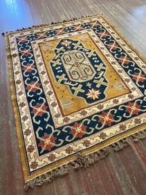 Turkish Handwoven Wool Carpet.