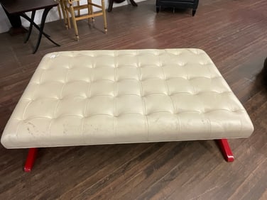 Christopher Guy Leather Sofa Bed or Oversized Ottoman